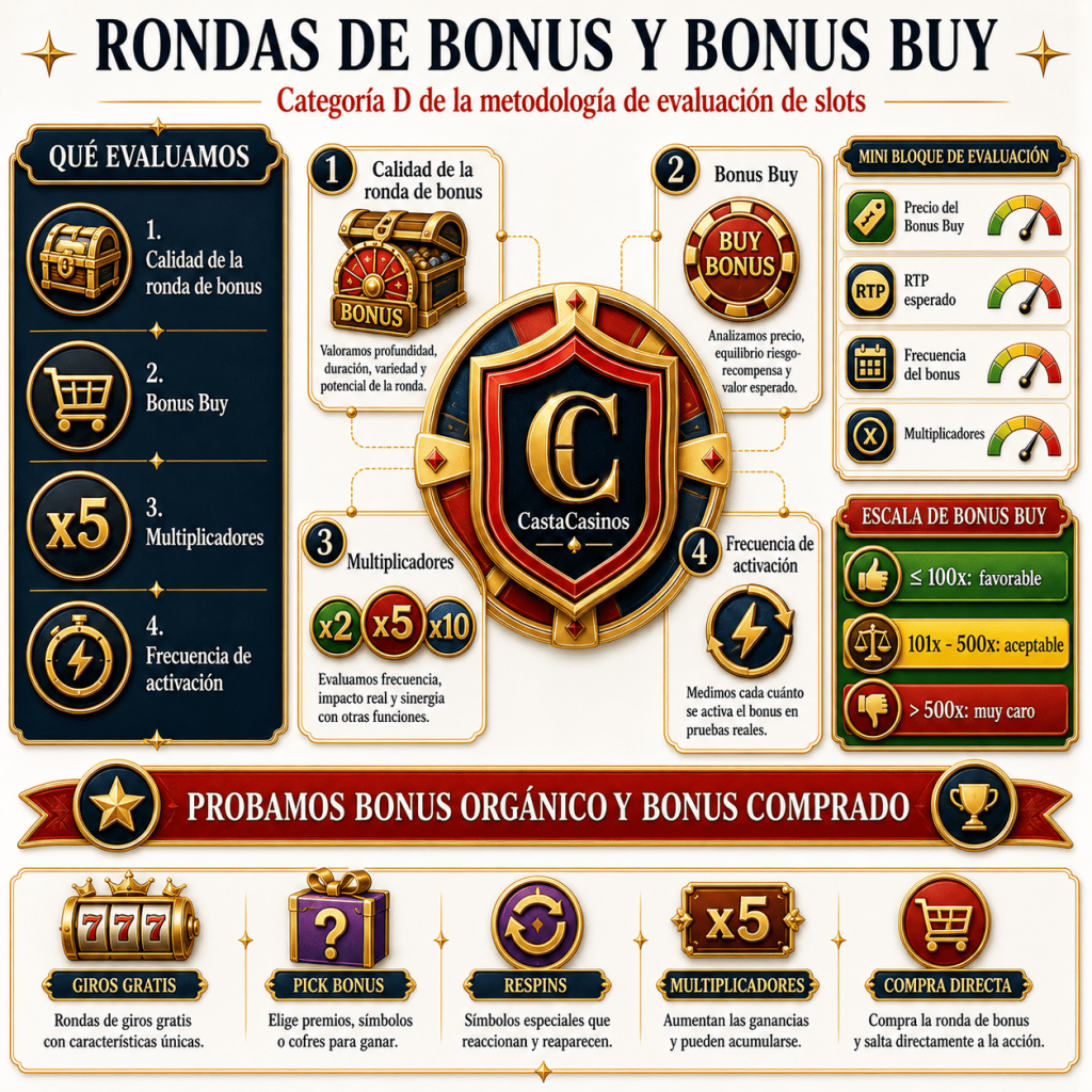 Rondas de bonus y Bonus Buy