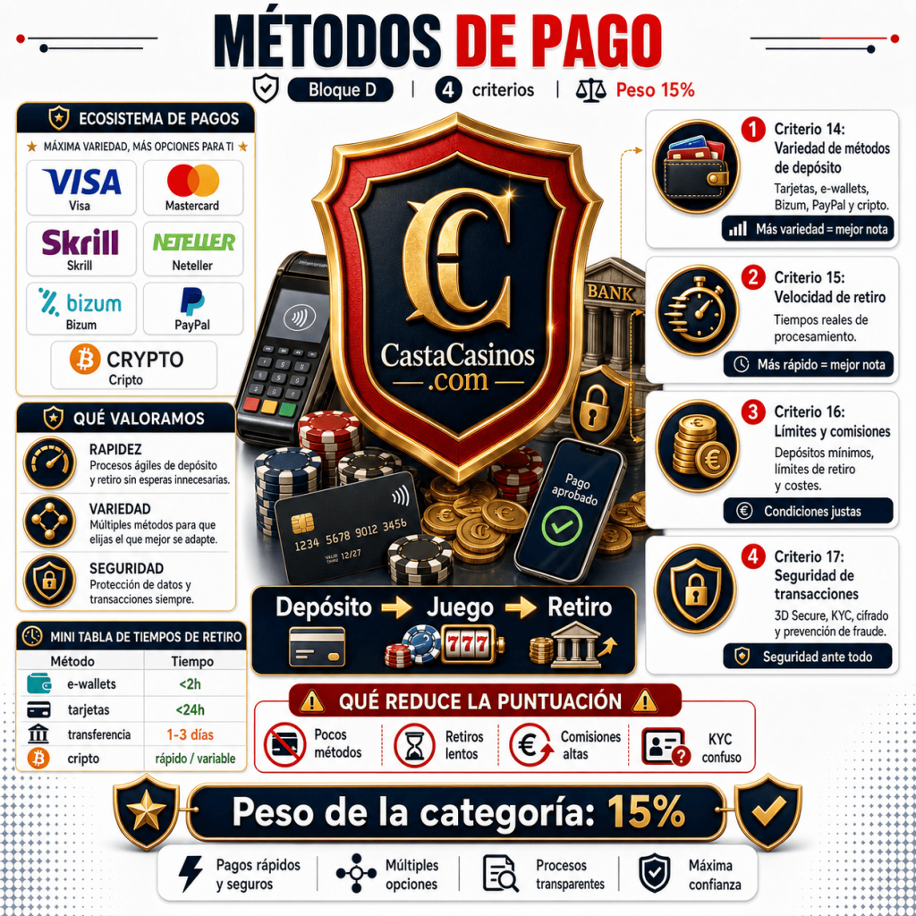 Métodos de Pago