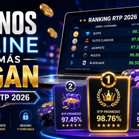 Casinos que más pagan en España 2026: ranking con RTP real