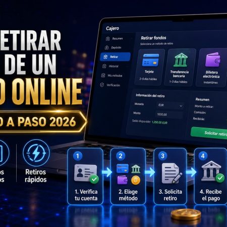 Cómo retirar dinero de un casino online: guía paso a paso 2026